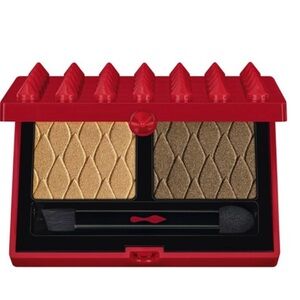 Christian  LouBoutin Duo Lady Kaki Gold and Brown Eyeshadow Palette